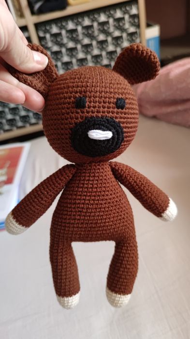 Ursulețul lui Mr. Bean - Teddy 2 - jucărie croșetată