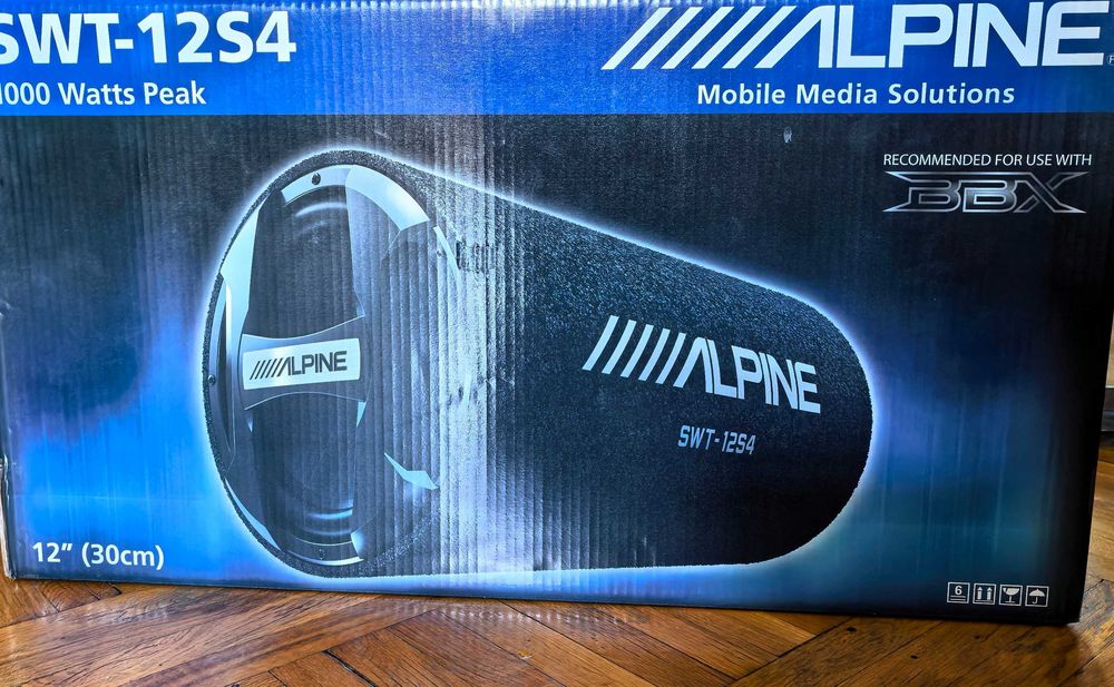 Alpine Bass туба и усилвател