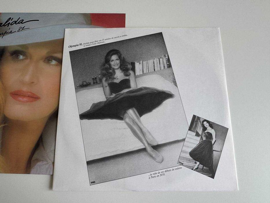 Dalida – „Olympia 81“ с оригинален автограф