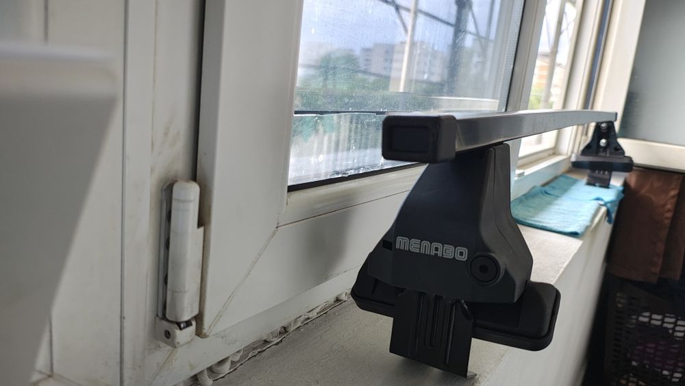 Bare transversale Menabo Omega se potrivesc pe Renault Captur 2