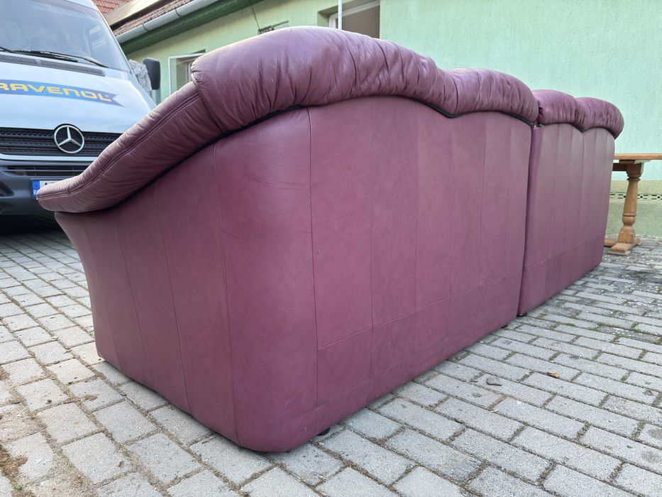 Canapea(sofa) piele & canapea piele sintetica