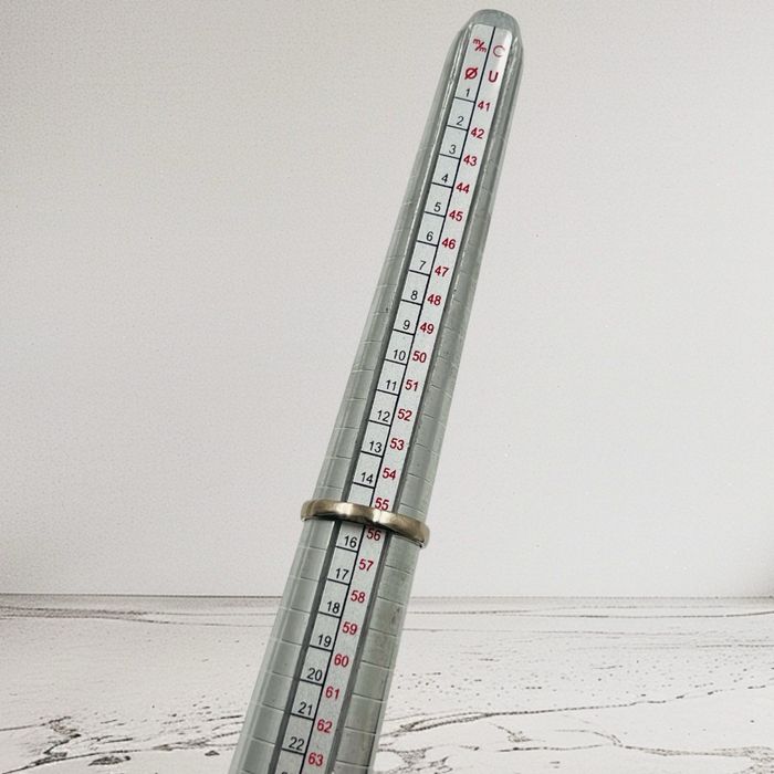 Златен античен пръстен 18к бяло злато и диамант 1кт