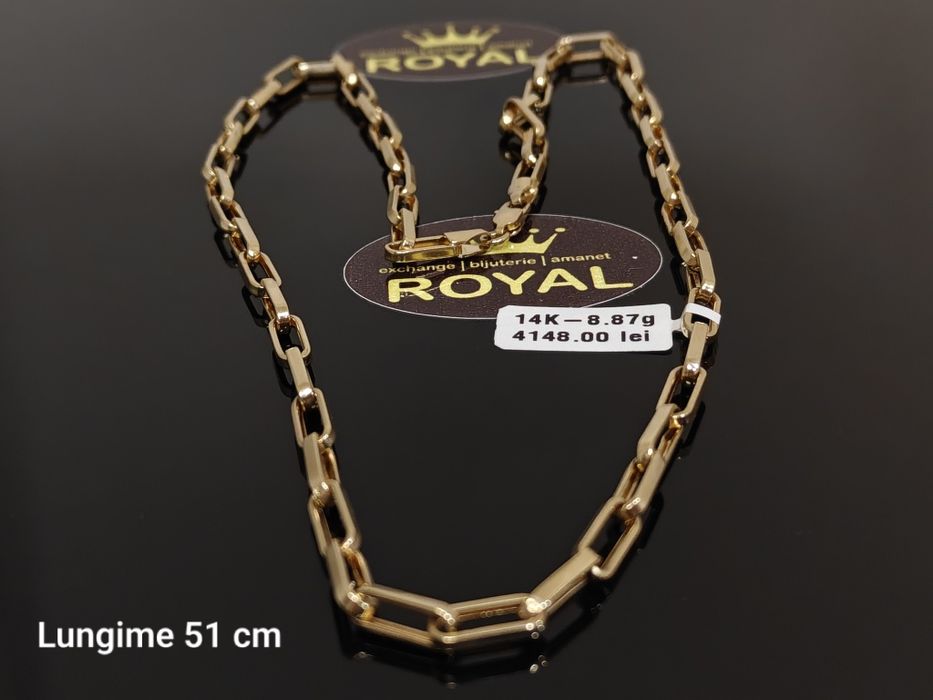 Bijuteria Royal: Lanț aur 14k/8.87 gr