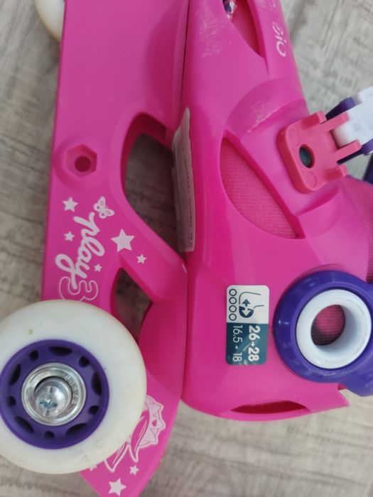 Role pentru fete ,.marimea 26-28

Role copii Dechatlon, pentru fete; m