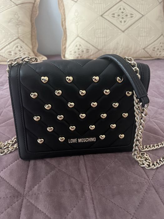 Оригинална чанта Love Moschino и Guess