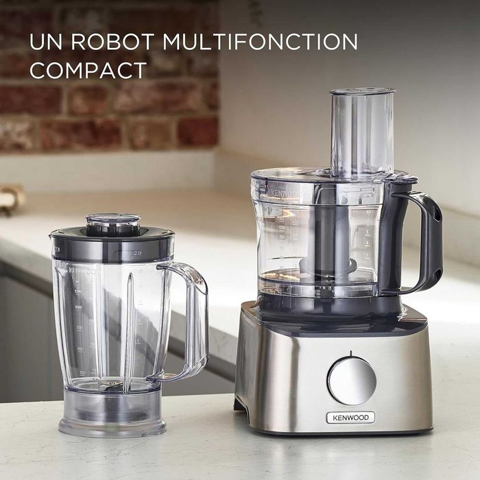 Кухненски робот Kenwood MultiPro Compact FDM301SS, 800W, 8 аксесоара