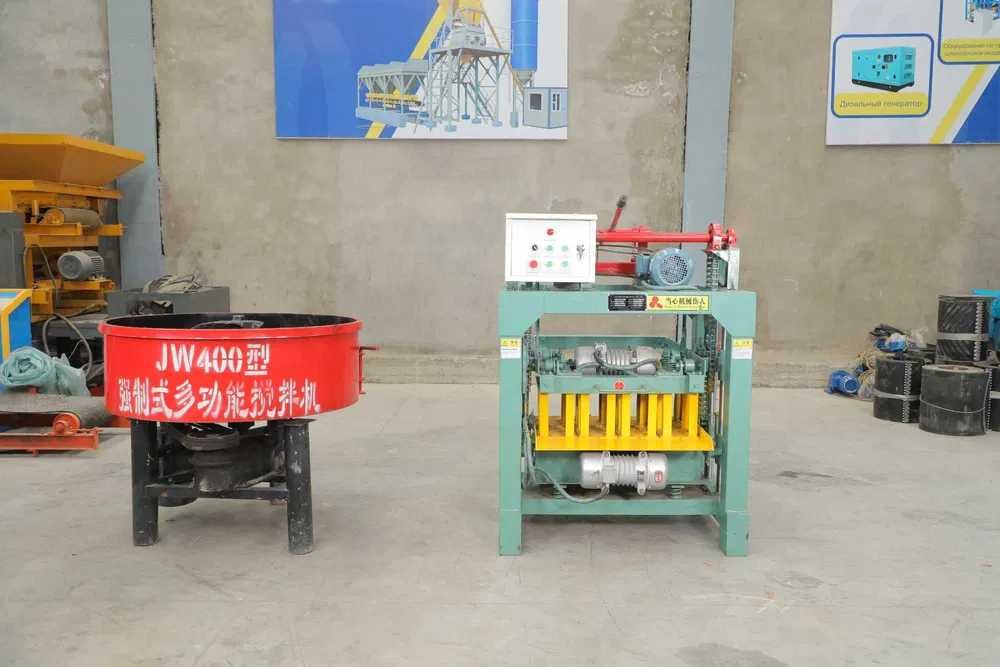 Шлакаблок станок | Шлакаблок апарат | Shlaka blok aparat QTJ4-30