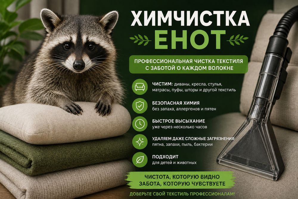 Химчистка текстиля