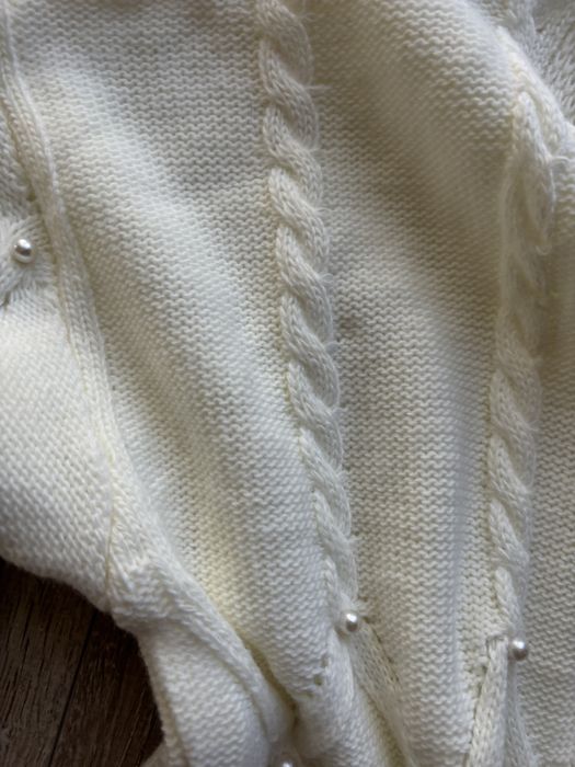 Pulover tricotat cu perle dama