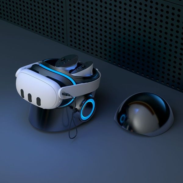 Зарядна станция Aubika VR CyberCore Lite 45W за Meta Quest 3/3S, Vision Pro, Pico