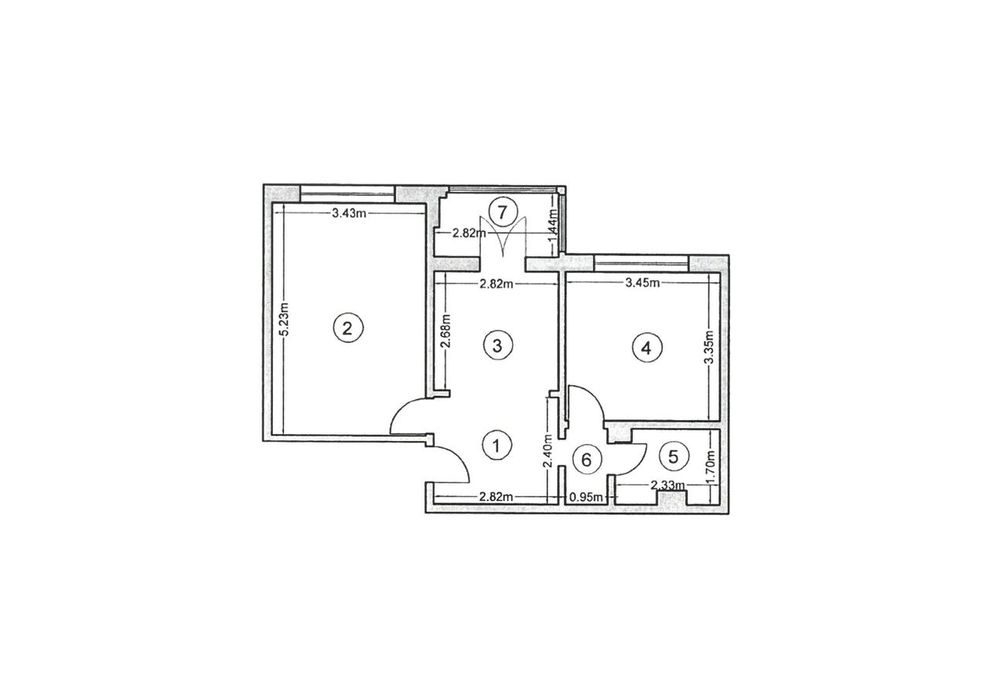 Apartament 2 camere în Costinești,central la doar 200m de plajă.