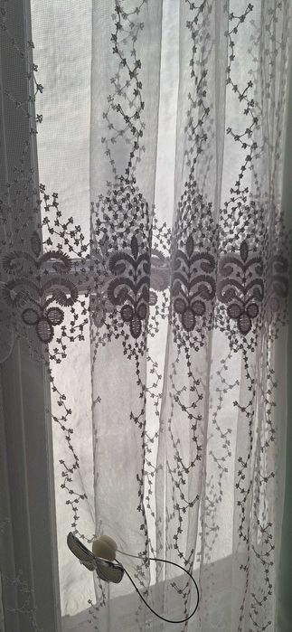 Пердета завеси тънки и плътни,  зелени