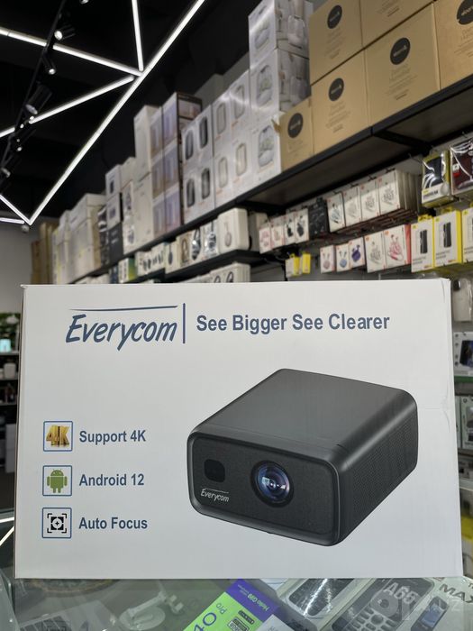 проэктор projector 4k  everycom