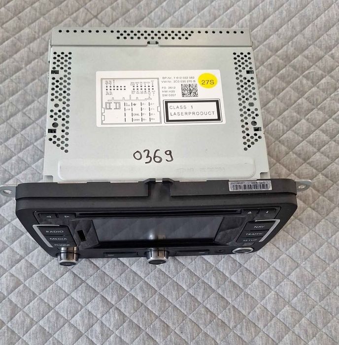 Radio navigatie Vw Golf 6 5 Tiguan T5 Passat B6 B7 Cc Eos Scirocco