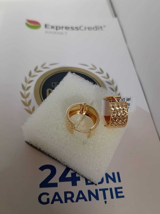 Cercei aur 14k[Tomesti-b:32891]-Garantie 2 ani!