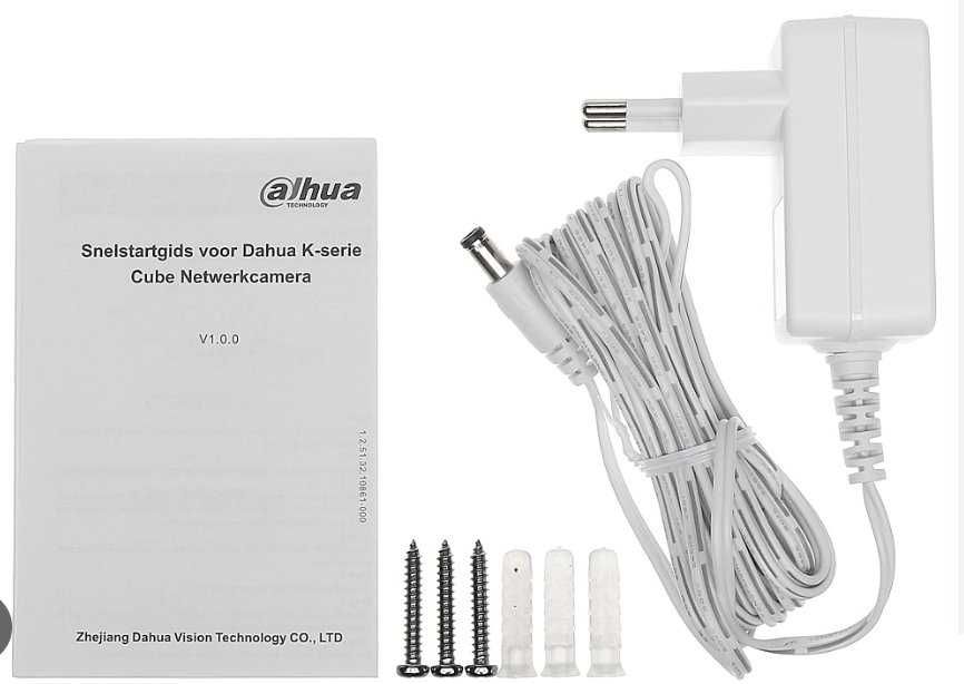 Camera IP Dahua IPC-K35 Cube Wireless 3MP, 2.8mm, IR 10m, microSD