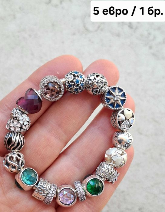 Сребърни талисмани _ модели  на Пандора на ниски цени