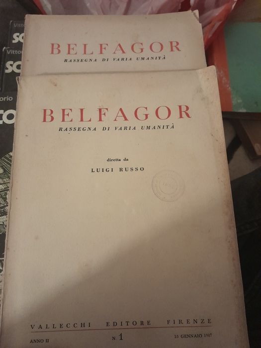 Revista  academica italiana din  ani 1947
