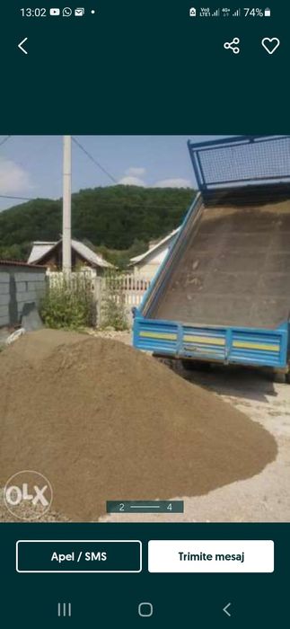 Nisip,sort, pietriș