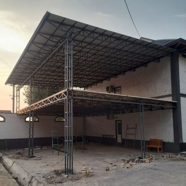 Stadion arkali tomlar va barcha turdagi Tomlarni yopamiz