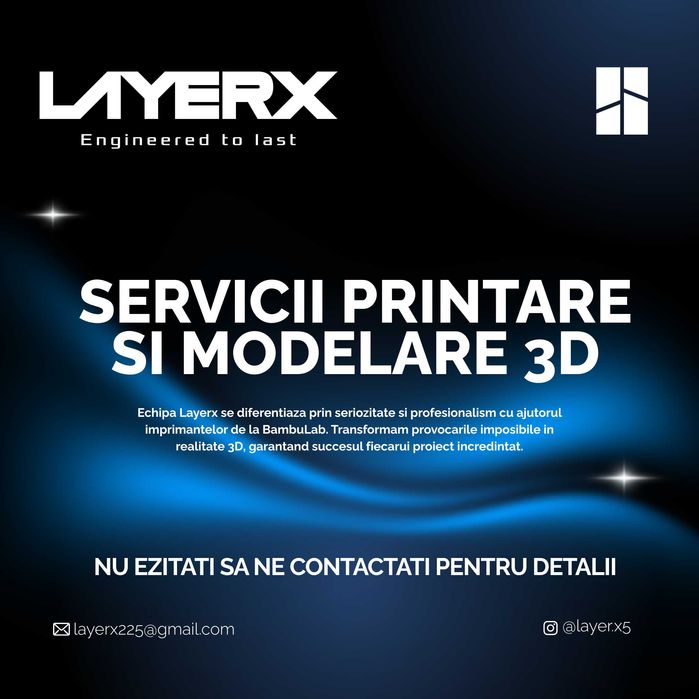 SERVICII Printare si Moderlare 3D