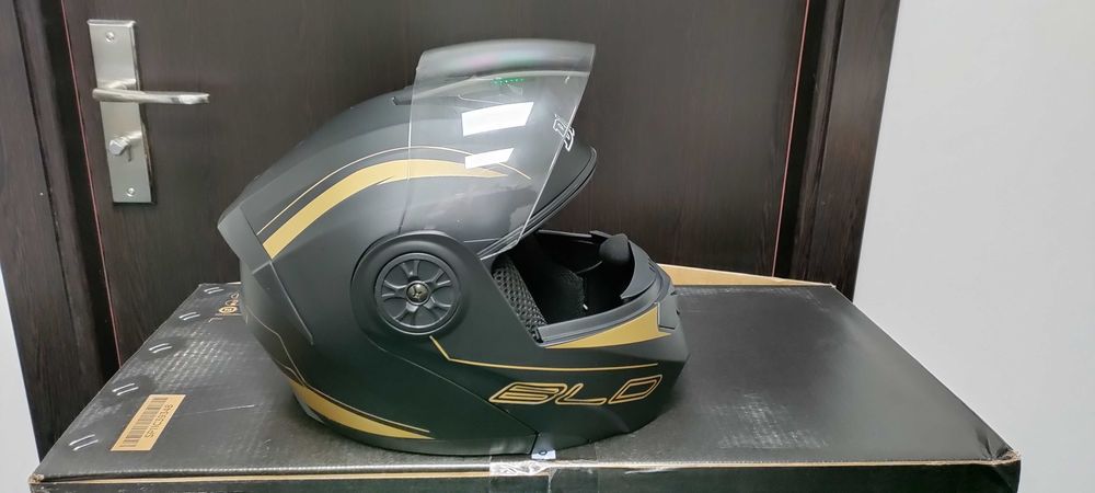 Casca modulara flip-up moto trotineta bicicletaa