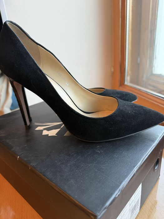 Туфли замшевые vtachii