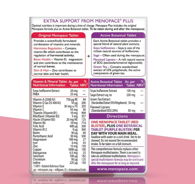 Vitamine Menopace Plus