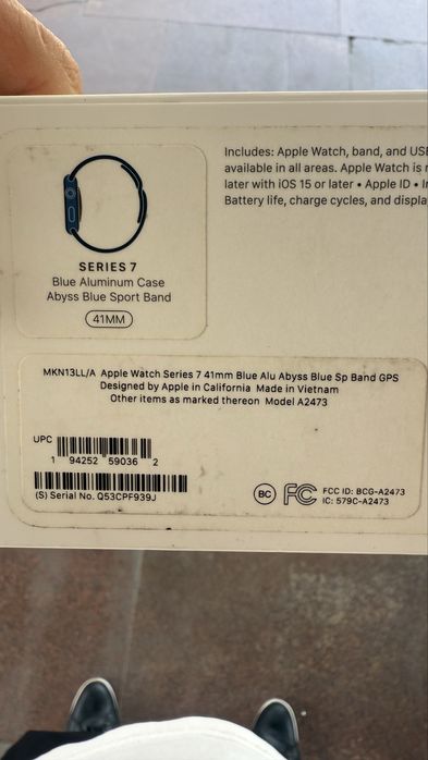 Appl watch 7 серии 41 мм
