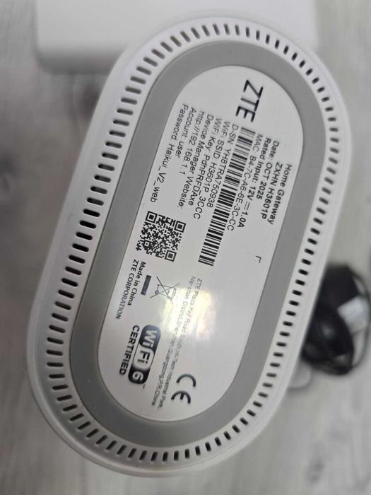 Рутери  комплект за интернет 5G  ZTE MC889 5G и ZTE H3601P
