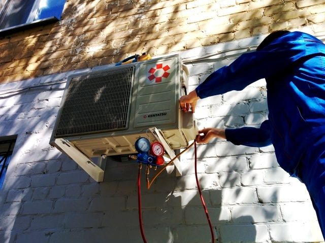 Кондиционер  Установка ремонт чистка заправка