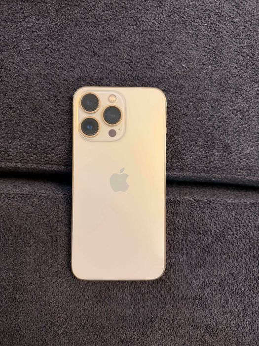 Айфон 13 про, златен, 128 gb