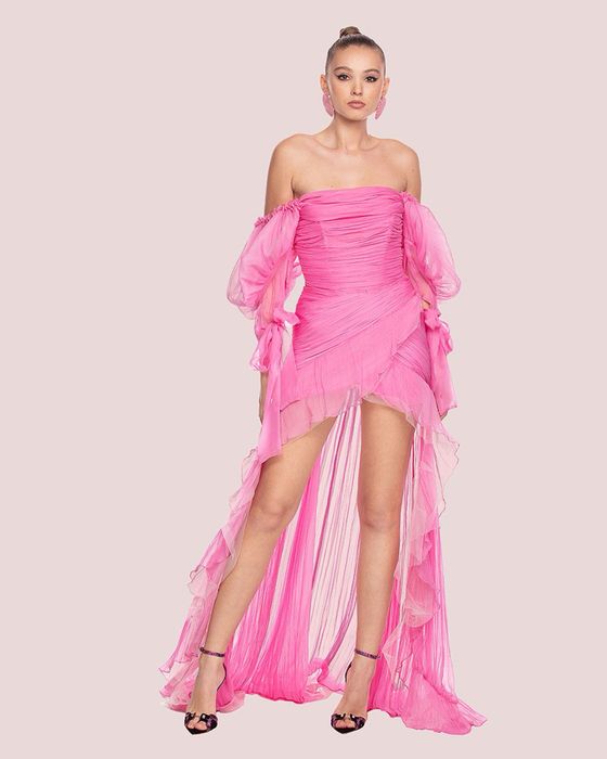 Rochie rosie Norina St de inchiriat vanzare