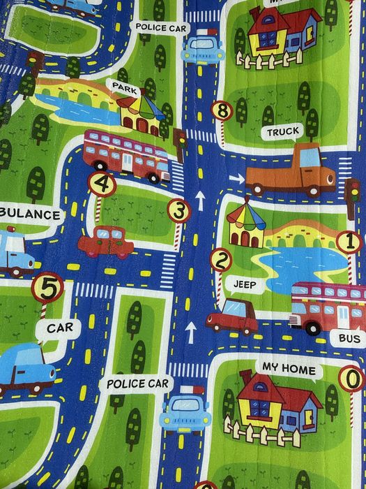 Детский коврик моющийся