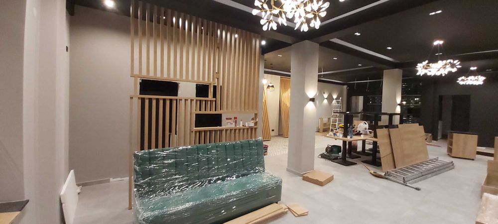 Panou decorativ traforat  MDF sau lemn masiv pereti decorativi Riflaje