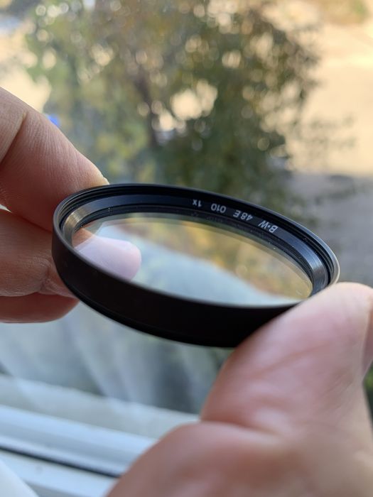 Filtru polarizat si blit