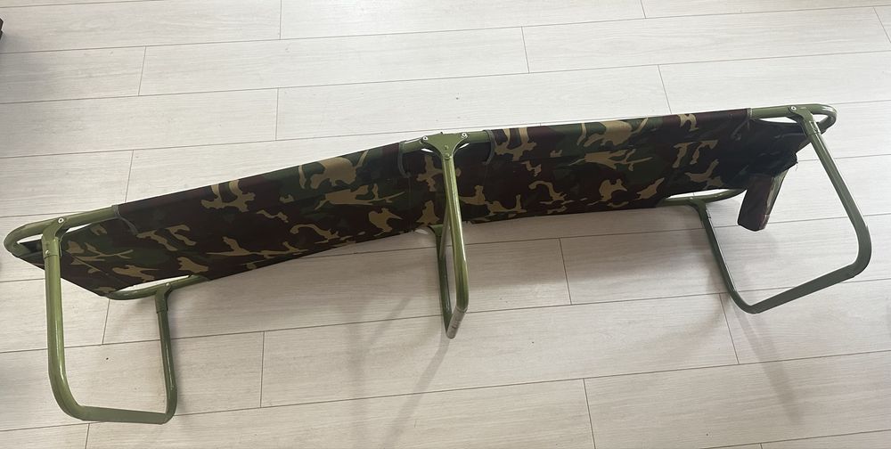 Раскладушка в цвете хаки