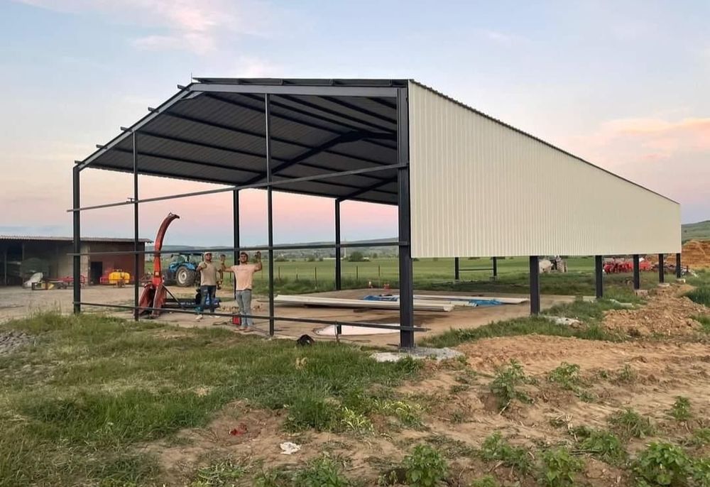 Vând hale si structuri metalice.
Acestea sunt pe diferite dimensiuni i