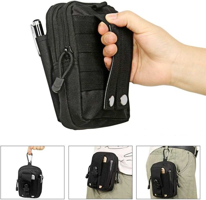 Военно Тактическа Чанта MOLLE за Колан Компактна Практична Скрита