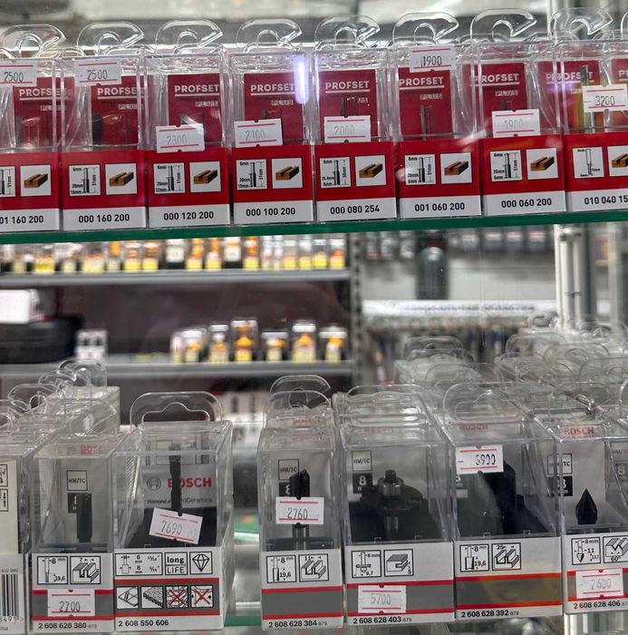 Фрезы PROFSET Энкор, Bosch,  в ассортименте