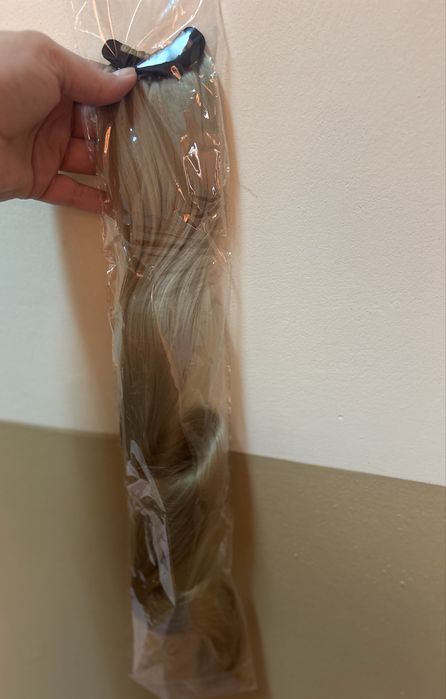 Луксозна 66.04 см права конска опашка за жени