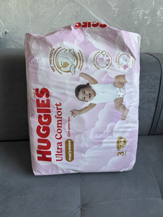 Подгузники Huggies для девочек