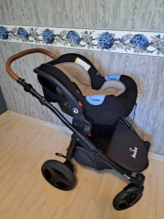 Продавам  бебешка количка-Buba forester 3в1 Графит-много добра!