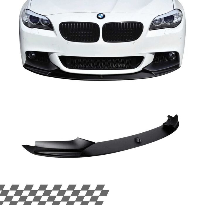 Лип Спойлер за Bmw F10 - М tech броня - бмв ф10 сплитери, тунинг нож
