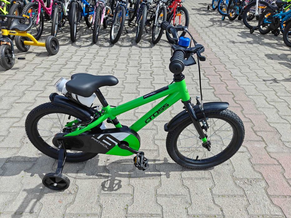 CROSS Велосипед 16" PATROL зелен