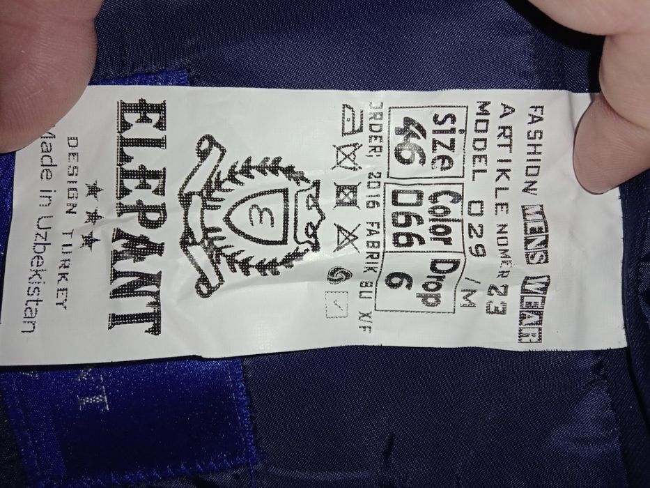 Erkaklar kastyum shimi