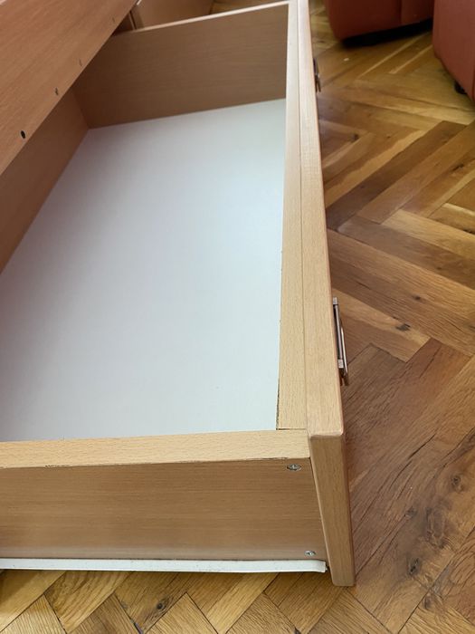 Единични  легла,легло,чекмеджета отдолу,БЕЗ МАТРАК