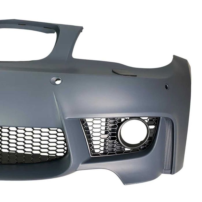 Предна броня BMW E87 (2007–2011) – M1 дизайн с отвори за халогени, бмв е87 м1