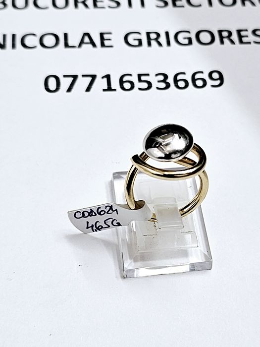 Vand inel dama din aur 14 k 4.65 g cod 624