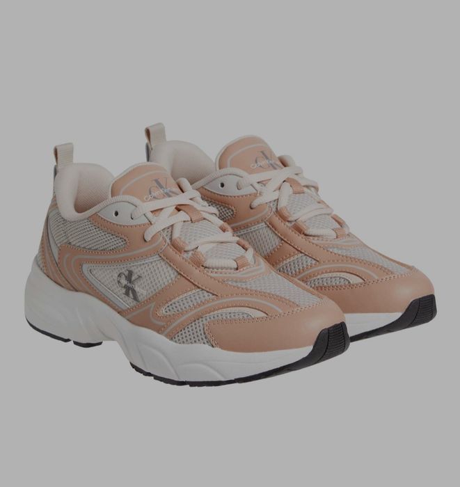 Дамски маратонки Calvin Klein retro tennis mesh ml